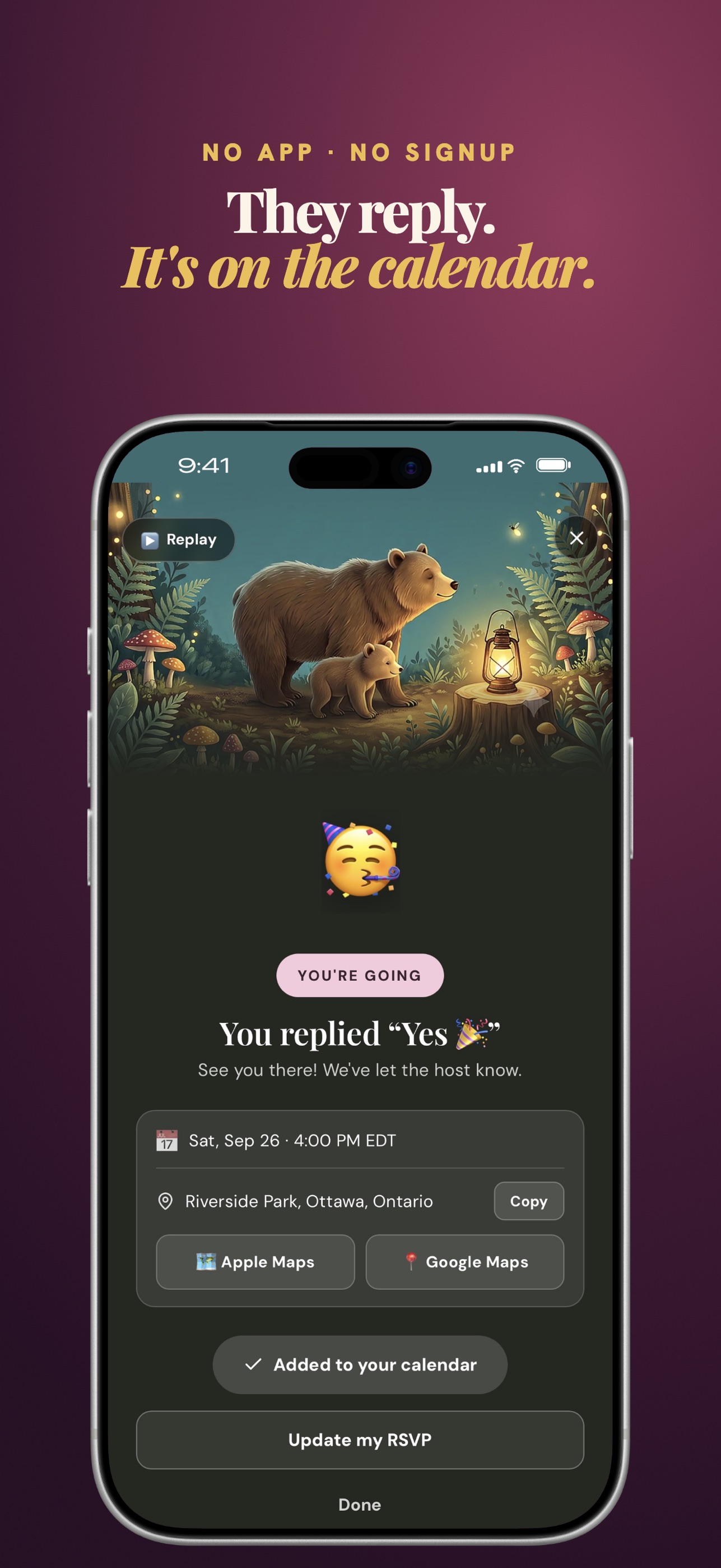 Screenshot 7 of Calla: Invitations & Calendar