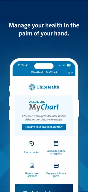 OhioHealth screenshot 1