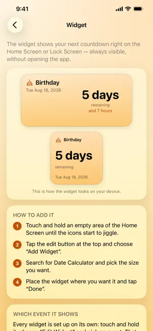 The Date Calculator PRO screenshot 8