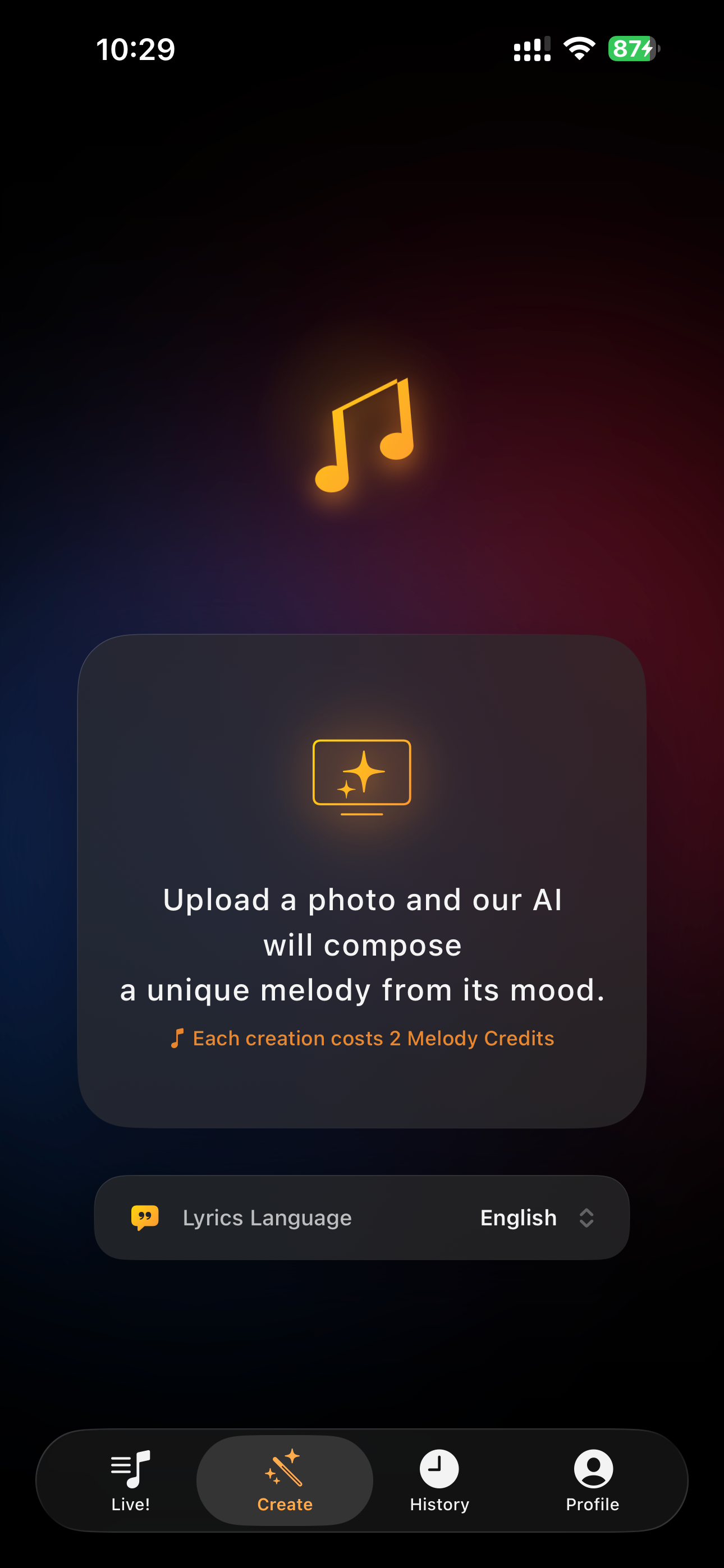 Canvas Melody - AI Photo2Music