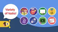Solar System for kids - Space iphone bilder 1