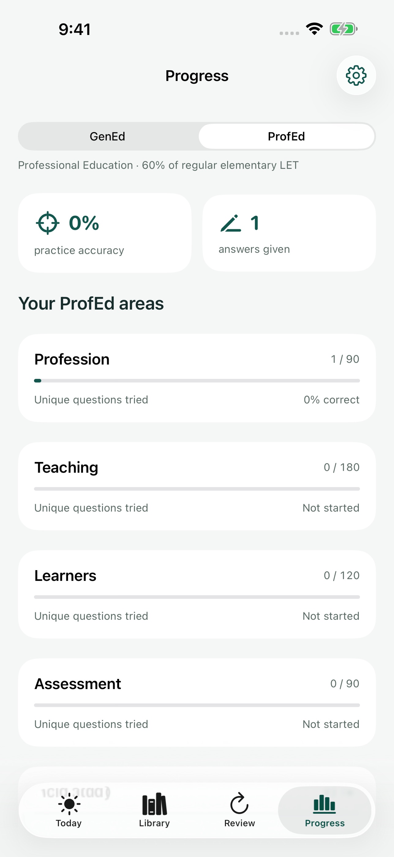 Screenshot 7 of LET Practice: GenEd & ProfEd
