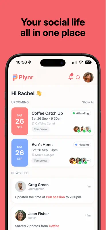 Plynr: Social Planning screenshot 1 of 7
