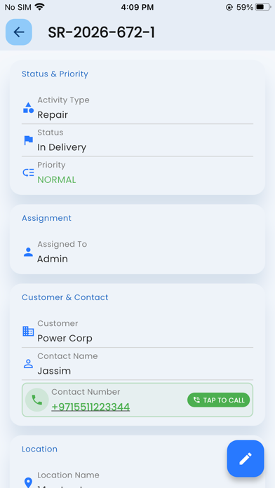 ServiceLite AI screenshot