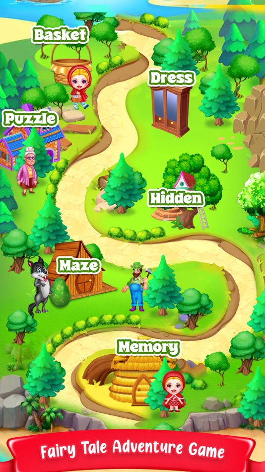 #6. Little Red Ridding Hood Game (iOS) di: Andre Scheidemantel