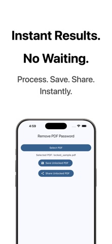 lock and unlock pdf - pdfsmith screenshot