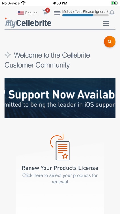 My Cellebrite Community