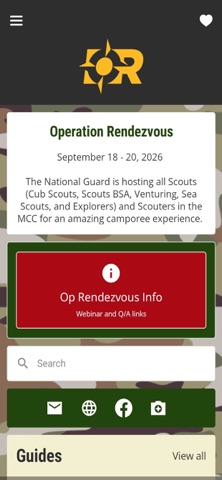 MCC Scouting America Event App Screenshot 4 of 6