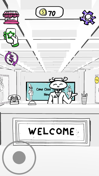 Monster Paint Stencil Art Game Screenshot
