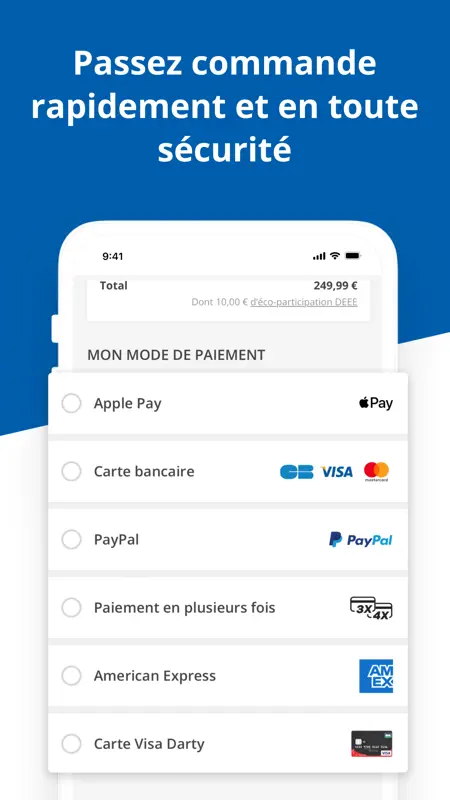 Darty Magasin & Achat en ligne screenshot 5 of 7