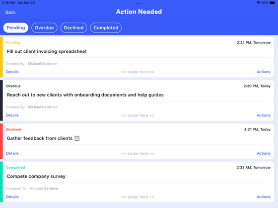 Ticking: Tasks Made Easy iPad screenshot 8 - Productivity app