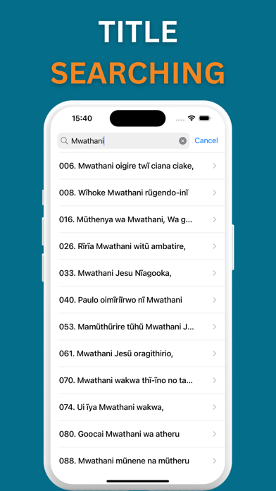 Nyimbo Cia Kiroho Screenshot