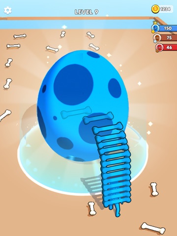Dino Chaos: Crazy Race iPad screenshot