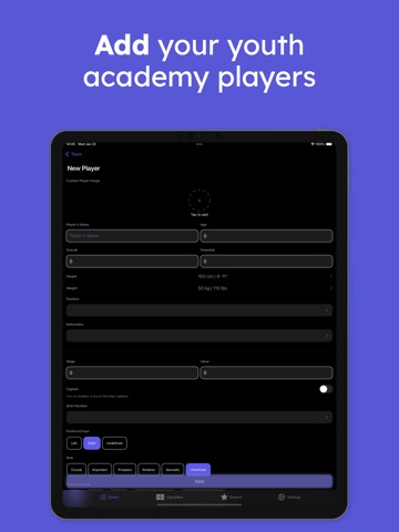 Career Mode Tracker iPad screenshot 4