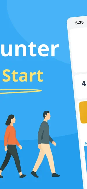 Pedometer: Walk & Step Counter iPhone screenshot 2