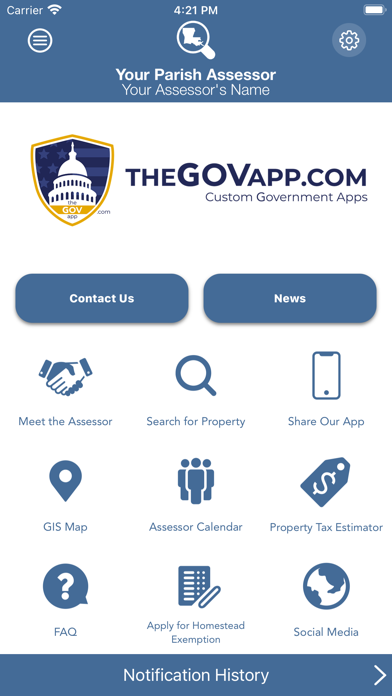 Louisiana Assessors Screenshot