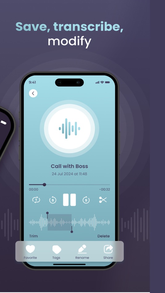 #3. Call Recorder: Record Audio (iOS) 由: Tuna Esenler