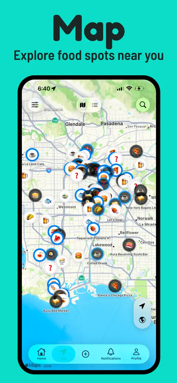 Screenshot #2 pour WhattaEat: Food Videos & Maps