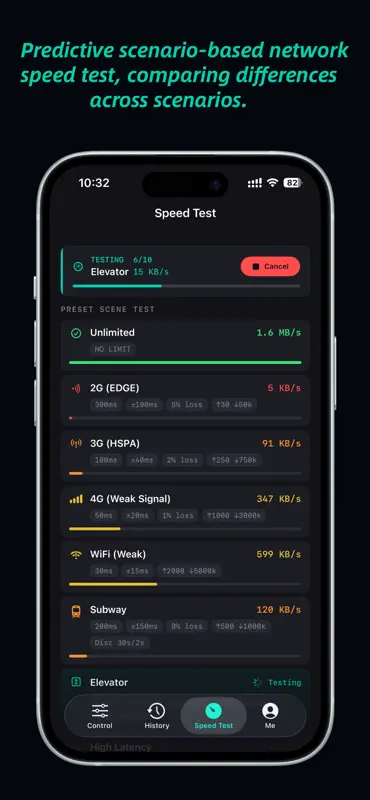 WeakSim – ネットワークシミュレーター screenshot 5 of 6