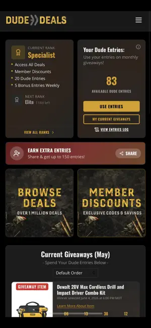 DudeDeals screenshot 1