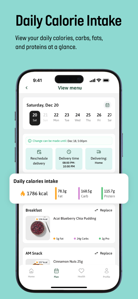 Kcal Meal Plans screenshot 3