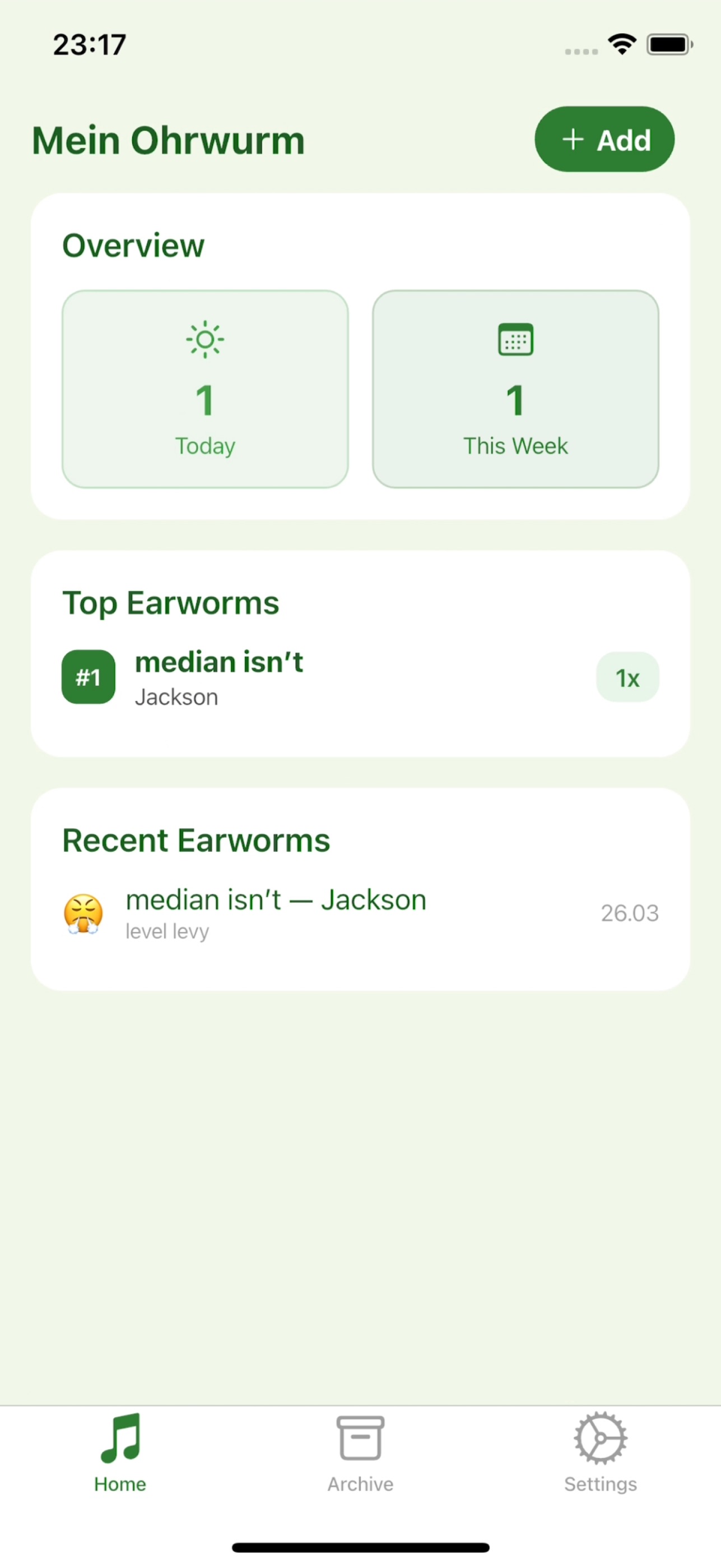 Screenshot 4 of Mein Ohrwurm Notiz Buch