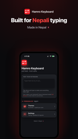 Hamro Nepali Keyboard screenshot