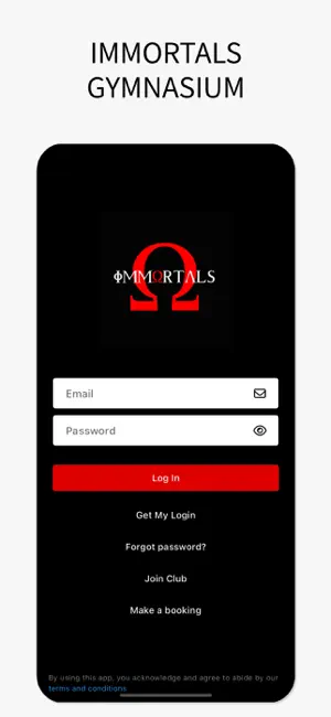 IMMORTALS GYMNASIUM screenshot 1