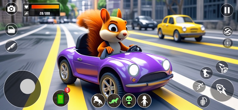 Squirrel Super Hero Action Sim screenshot 3