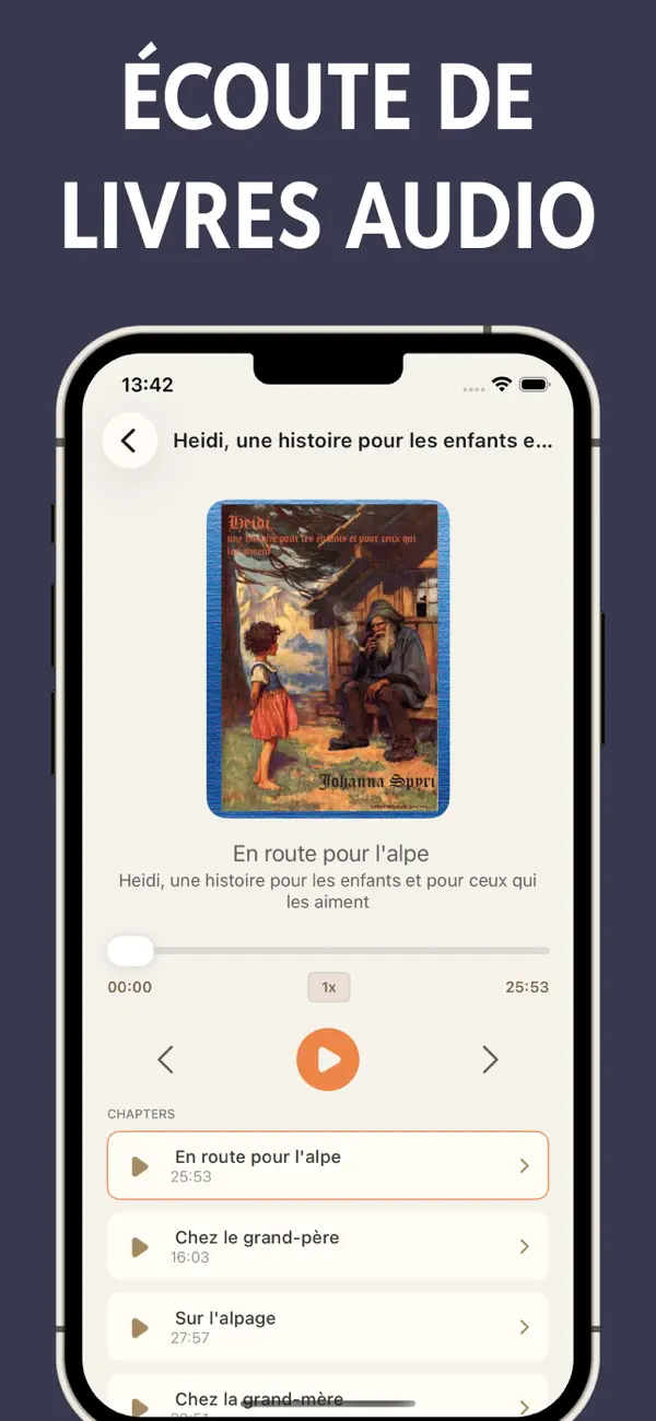 Screenshot #3 pour Livres et audio en français
