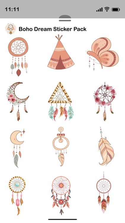 Boho Dream Sticker Pack screenshot-4