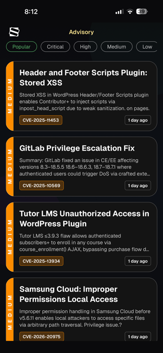 Secwiser - Cybersecurity News Screenshot 5 of 7