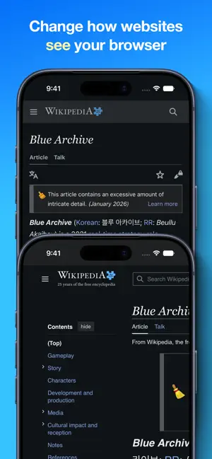 Unagent screenshot 2