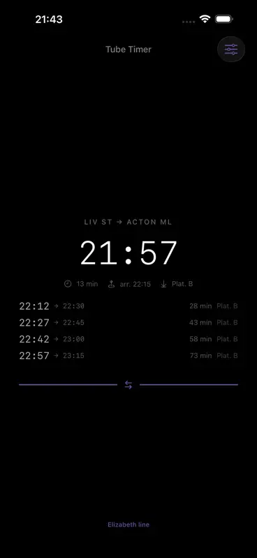 TubeTimer screenshot 2 of 2