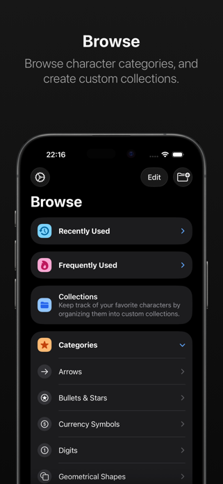 CharMap — Unicode Characters Screenshot 1 of 5
