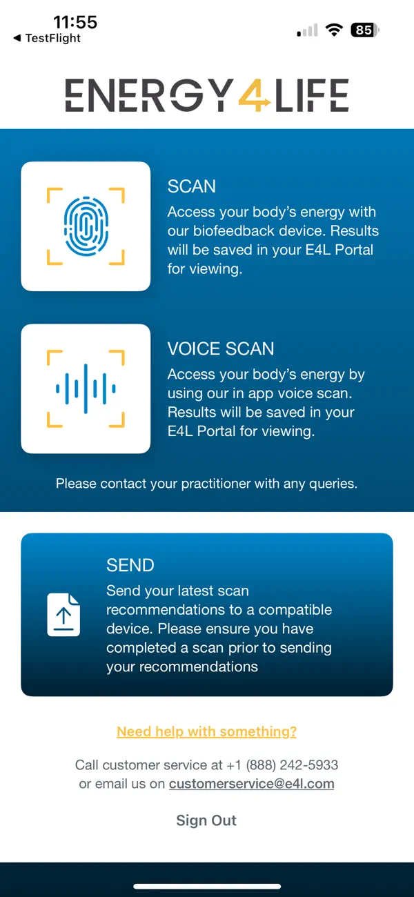 Screenshot #1 pour Energy4Life