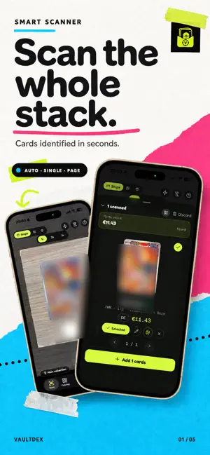 TCG Card Scanner: VaultDex screenshot 1