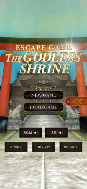 Escape Game THE GODLESS SHRINE screenshot 1