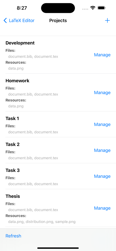 VerbTeX LaTeX Editor screenshot 6