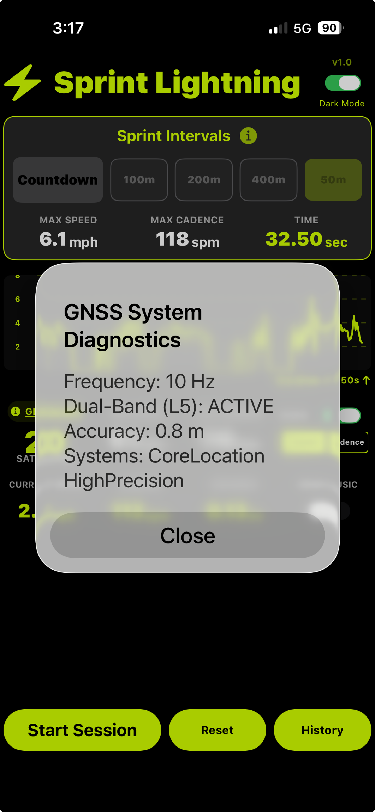 Sprint Lightning screenshot 5