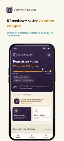 Examen Civique RML iPhone screenshot