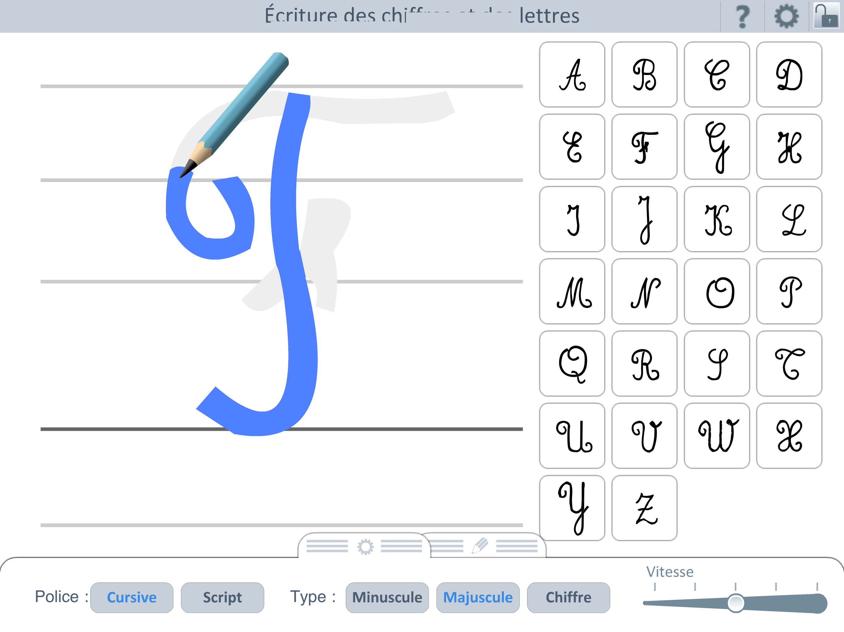 Écriture chiffres et lettres screenshot 6
