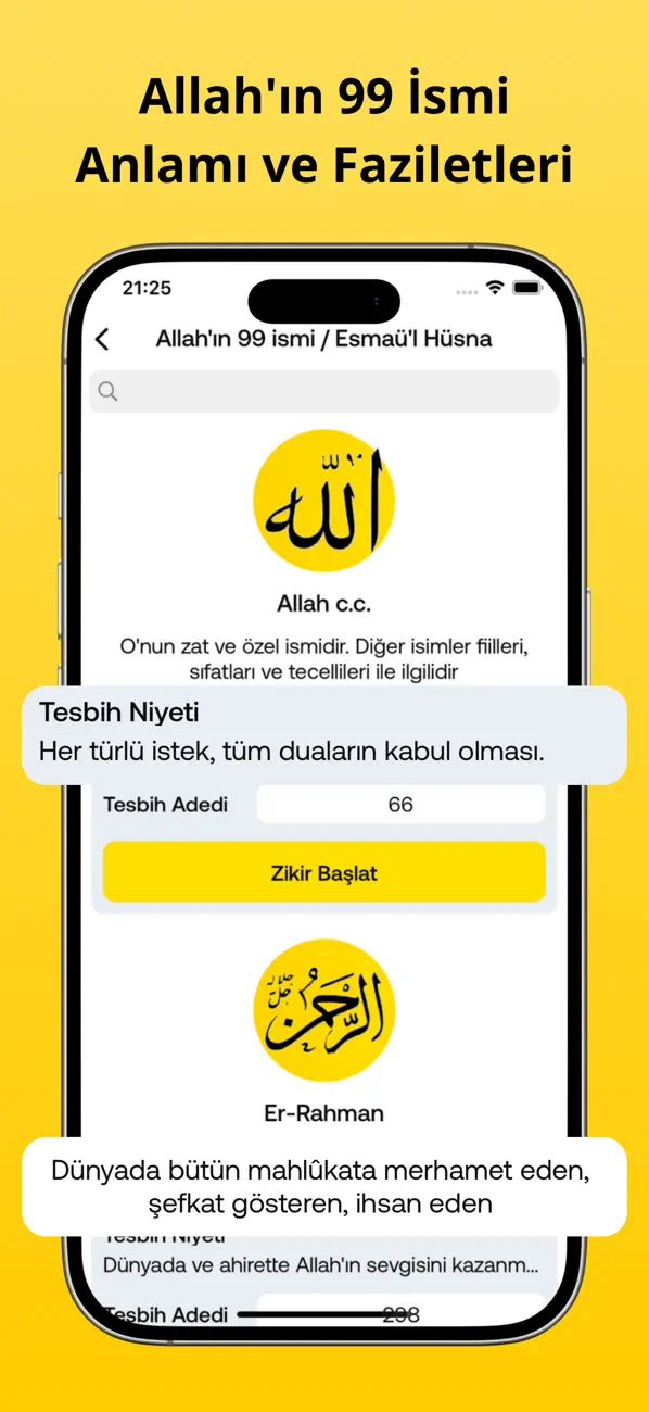 Screenshot #1 pour Zikirmatik - Tesbih sayaç