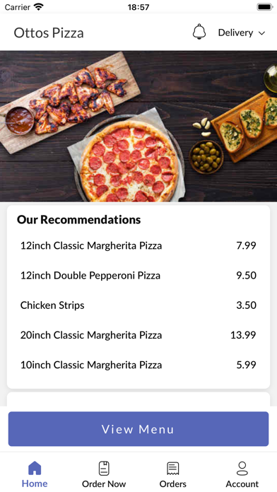 Ottos Pizza Screenshot