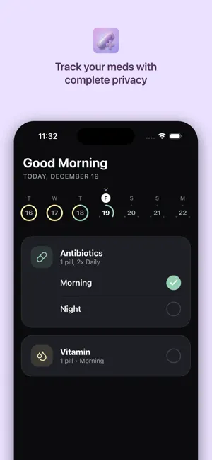 Meds. screenshot 1