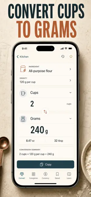 Recipe Unit Converter screenshot 1