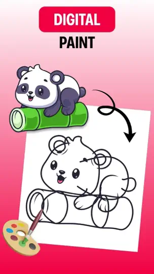 Скриншот AR Tracing: Drawing By Tayasui на iPhone 8