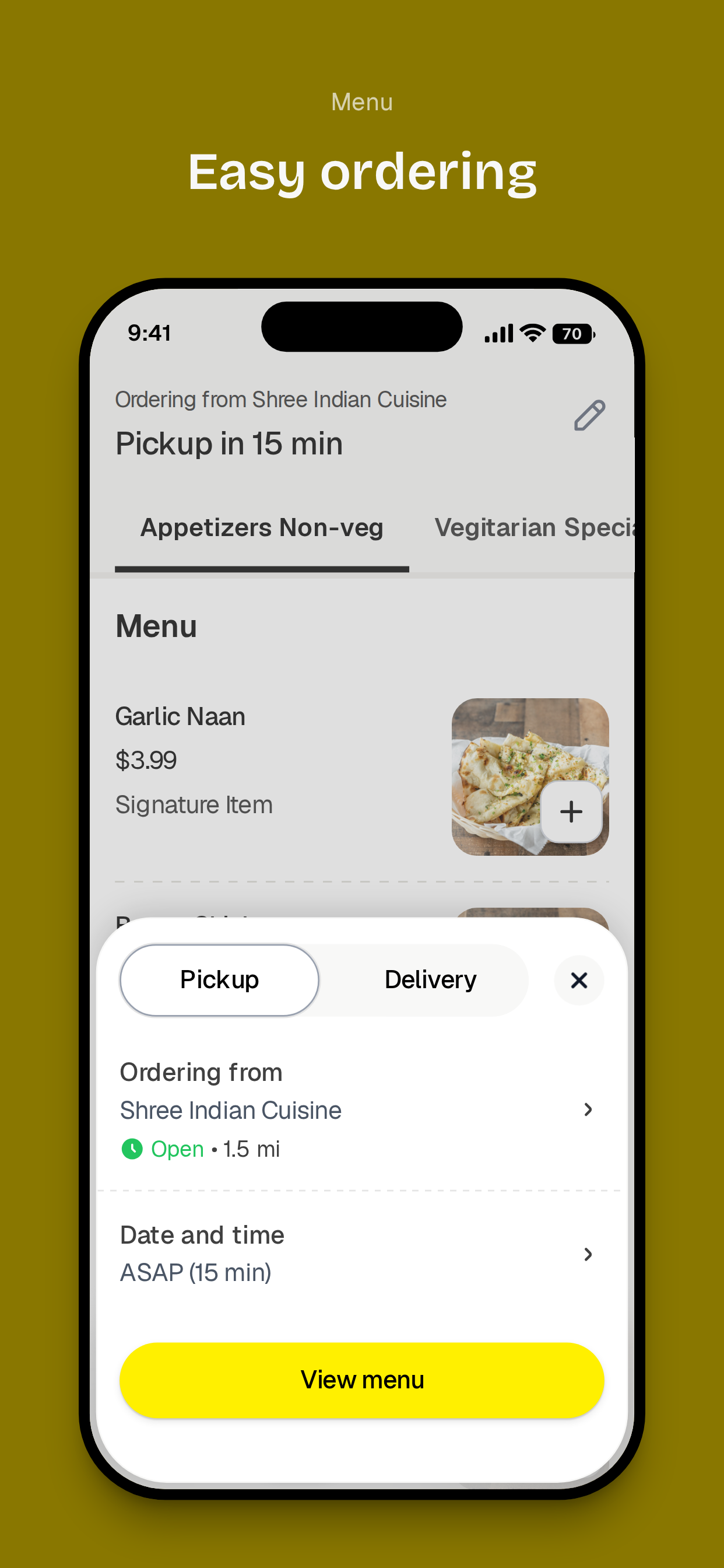 Shree Indian Cuisine screenshot 3
