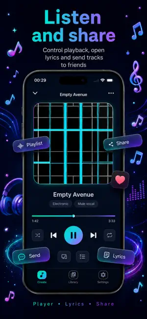 Ritzma: AI Music Generator screenshot 4
