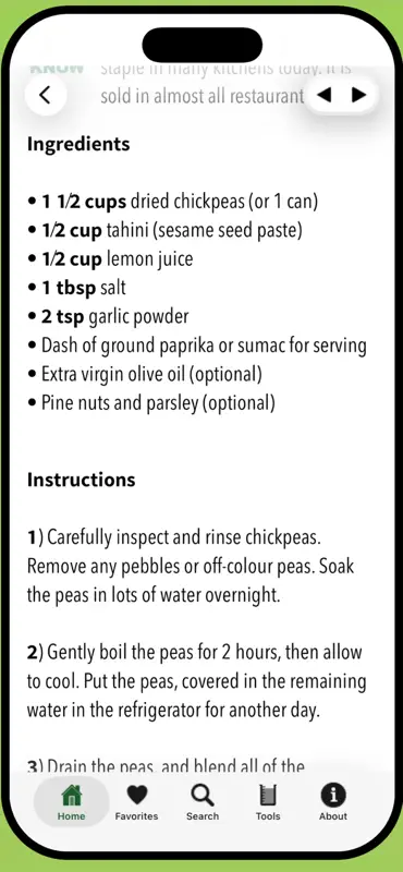 Lebanese Recipes screenshot 5 of 10